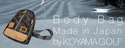 (日本語) Body Bag Made in Japan Model by KOYAMA GOLF