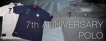 (English) DCM22S009 7th ANNIVERSARY POLO